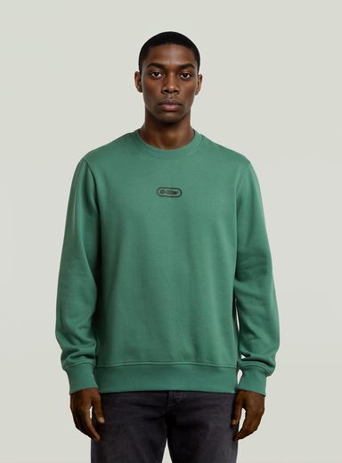 Center Chest Logo Sweater